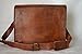 Passion Leather Vintage 15 Inch Leather Messenger Satchel laptop Bag/Fits 13