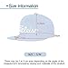 Titleist Hat & Cap (S/M, Flat Bill, White)