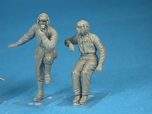 MiniArt 35126 US Tank Crew, WWII Military Miniatures 1/35 Scale Model Kit ...