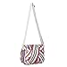 Kipling Women's Attyson Printed Solid Crossbody Bag, Bright Si De, One Size
