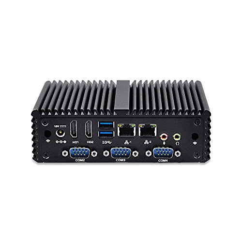 Barebone Desktop Pc Q450PY Intel Core I5-4300Y(3M Cache, Up to 2.30 Ghz) Barebones 2 LAN,2 Hd Video,4 Com,6 USB,Support Windows Os/Linux