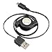 eTECH Collection 3 Pack of Retractable USB to MicroUSB Cable,USB Charge,Data Sync Cable,For Samsung Galaxy S3 S4 S5 Note2 Note3 Note 4, M8 and most Smart Phones that using Micro USB,From USA