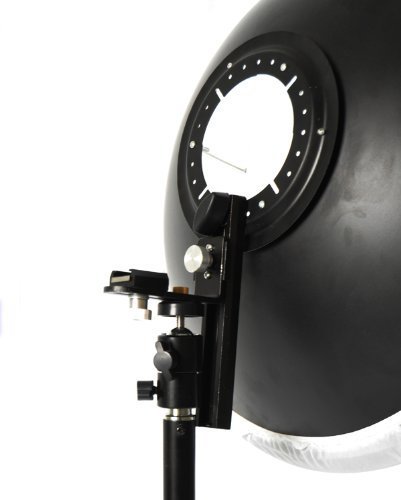 Cowboystudio 22in off Camera Flash Beauty Dish with Flash Bracket  and Honeycomb Grid for Nikon and Canon Flashes - Thumbnail 2