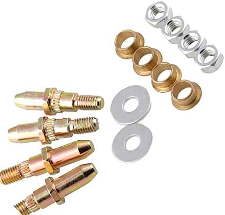 Zerama 2pcs Door Hinge Pin Bushing Kits Replacement For Chevy Silverado GMC Sierra 1999-2007 19299324