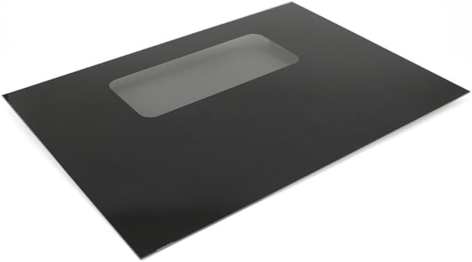 GE Part Number WB56T10035 GLASS DOOR SM WN BL