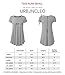 URBANCLEO Womens Round Neck Elong Tunic Top Mini T-Shirt Dress Ivory 3XLARGE
