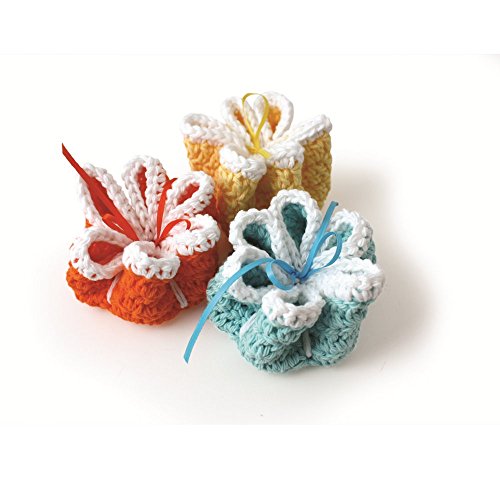 Lily 10300202001 Sugar 'N Cream Yarn, 14 Ounce Cone, White, Single Ball
