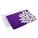 HDE Plastic Hard Shell Case for MacBook Air 13 Inch (Models: A1369/A1466), Purple and White Flower