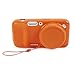 REMAX Protective Soft Orange Case w Camera Lens Cover for Samsung Galaxy S4 Zoom C101 in 4 Colors
