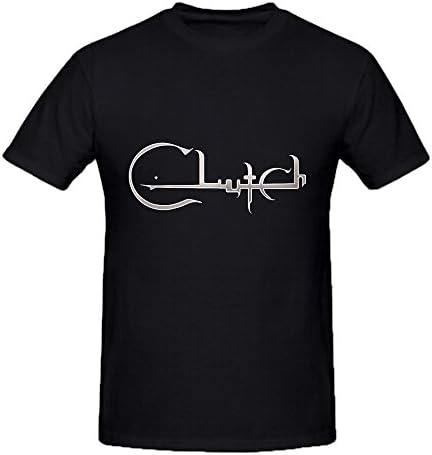 Ninoo Clutch Rock Band Logo Design T Shirt for Men