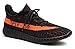 Men Women Non Slip Sneakers Unisex Couple Lightweight Athletic Shoes for Gym Orange Black 46