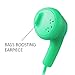JVC HAF160G Gumy Ear Bud Headphone Greenthumb 1
