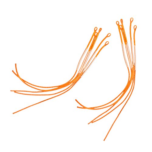 Buy MagiDeal 10pcs Braided Fly Fishing Line Leader Loop Connectors