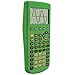 Guerrilla TI83GREENSC Silicone Case for Texas Instruments TI-83 Plus Graphing Calculator, Green