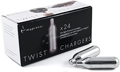 Mypressi Twist Stainless Steel Replacement N2O Chargers by Mypressi