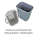 SiftEase Litter Box Cleaner Litter Sifter - No More Scooping | Works with Any Cat Litter Box to Clean Litter, Eliminate Odors, and Allows Reuse of The Litter