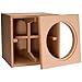 Knock-Down MDF 1.5 cu. ft. Subwoofer Cabinet for Dayton Audio 12