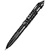 Tactical Pen Aircraft Aluminum Self Defense Pen with Glass Breaker Writing Multi functional Survial Tool (Black)