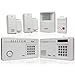 Skylink SC-1000W Complete Wireless Home & Office Burglar Alarm Alert Safety Security System with External Emergency Dialer | Affordable, Easy to Install DIY