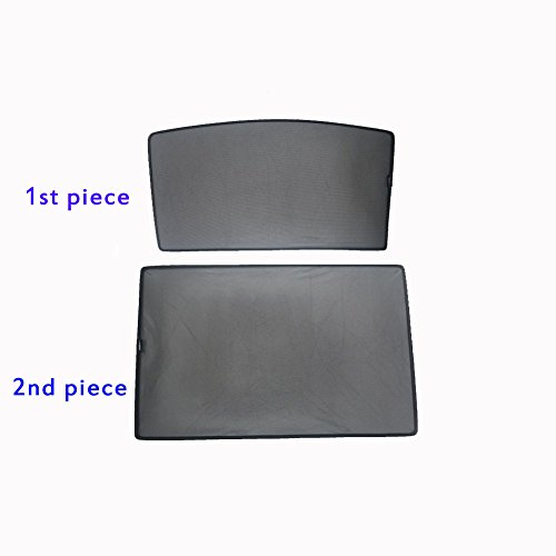 Topfit Sunroof Sunshade Compatible Model S 2012-2015 Version (2 of Set)