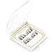 Magnetic False Eyelashes Upgraded Style | 3D Reusable Magnet Eye Lash Enhancer for Volume, Growth,  Length | Natural Fiber Lashes, Cruelty-Free | Best All Ages, Eye Lid Sizes