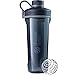 BlenderBottle Radian Shaker Cup Tritan Water Bottle with Wire Whisk, 26-Ounce, Black