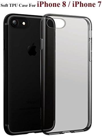 ST Creation Soft Silicone Rubber Camera Protection Back Cover for iPhone 8 / iPhone 7 / iPhone SE 2020