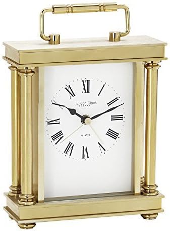 London Clock - 03070 - Gold Finish Carriage Clock by London Clock Company
