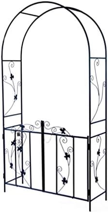 フラワーアーチ ゲート付き Diy 幅110 高さ214 奥行37cm ローズアーチ