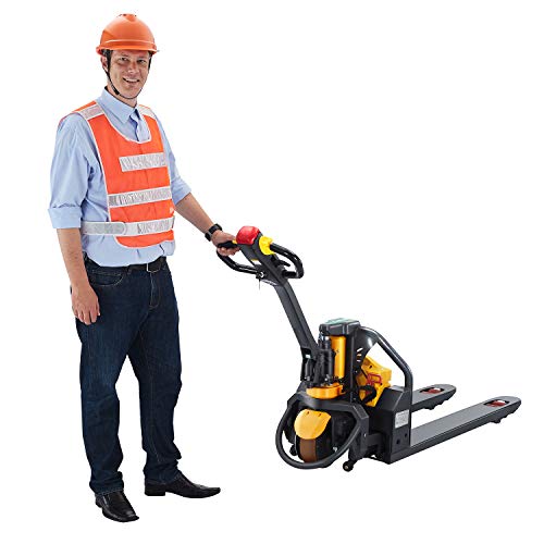 ApolloLift Full Electric Power Lithium Pallet Jack Truck Efficiency Bundle 3300lb Cap. 48" x27"-Plus Extra Battery Bundle - Thumbnail 3