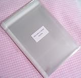 4 3/4in. X 6 1/2in. Flat Cellophane Bags with Adhesive Closure - pack of 100