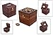 Craft Art India Handmade Wooden Square Money Bank Coin Box Multicoloured