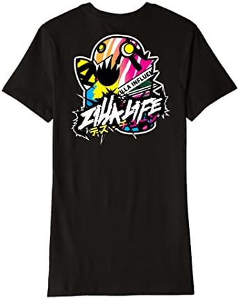 Womens Stickerbomb JDM Turbozirra Large Black