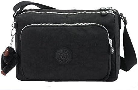 Kipling Womens Reth Shoulder Bag Cross-body Bag BLACK