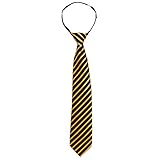 Baxbo Men's Hidden Flask Clip-On Neck Tie