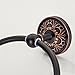 MANCEL Bathroom Towel Ring Oil rubbed Bronze for Kitchen Office Wall Mounted Brass Towel Holder