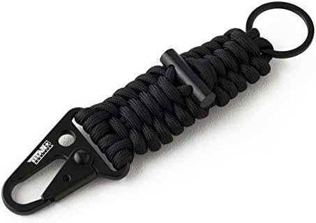Titan 6” Tactical Paracord Keychains - Made with SurvivorCord | Perfect for Camping, Hiking, Hunting, EDC, or Military Use. Components are Built to Function and Built to Last.