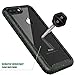 SPIDERCASE iPhone 8 Plus/7 Plus/6S Plus/6 Plus Case, Heavy Duty Full Body Protective Case, Tempered Glass Screen Protector Included, Shock Absorbent Anti-Scratch Defender Premium TPU & Hard PC Case