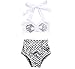 Baby Girls Bikini Set Swimwear Swimsuit Bathing 2Pcs Top+Shorts Pants Swimmable Costumes Beachwear (4T-5T)