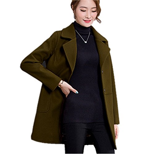 Women Winter Fashion Long Sections Woolen Coat Women Jacket