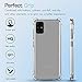 ADroid for Samsung Galaxy A51 Case, Clear Soft Anti-Drop Transparent Shock-Absorption Case w Screen Protector [2 Pack] Durable TPU Phone Case for Samsung Galaxy A51 Case, Clear