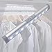 Rechargeable Motion Sensor Light Bar with Eye-Protection Design, LED Under Cabinet Lighting with Germany Osram Beads, Closet Light for Lighting Wardrobe,Pantry,Corridor,Wireless Light with Magnetic In