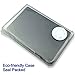 Ebamaz Metal Business Card Aluminum Plate for Laser Engrave or Sublimation Print 86X54X0.2mm Pack of 25PCS (Black, Blank,Thin,Not Suitable as luxury Business Card)