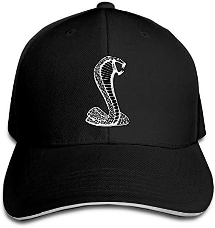 Jeep Flag Washed Denim Hat Trucker Baseball Cap Adjustable Unisex … (Mustang, one Size)
