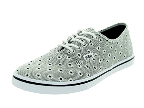 Vans Unisex Authentic Lo Pro (Chambray Floral) Blk/Twht Casual Shoe Men  US Women US