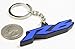 Yamaha YZF R6 YZF-R6 YZFR6 Key Chain Fob Ring logo emblem Blue