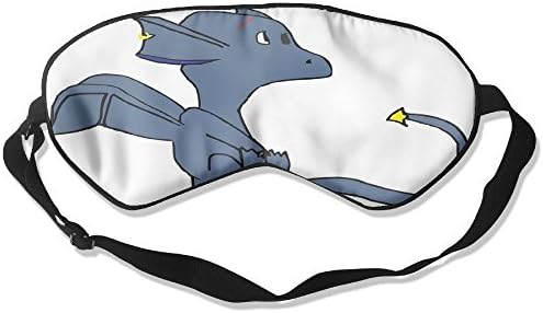 Dragon Fly Toy Monster Animal Reptile Wing Pure Silk Sleeping Mask Reusable Cold To Improve Sleep Relief Edema Eyestrain Fatigue Fatigue Headache And Tension Best Men And Women Eye Mask