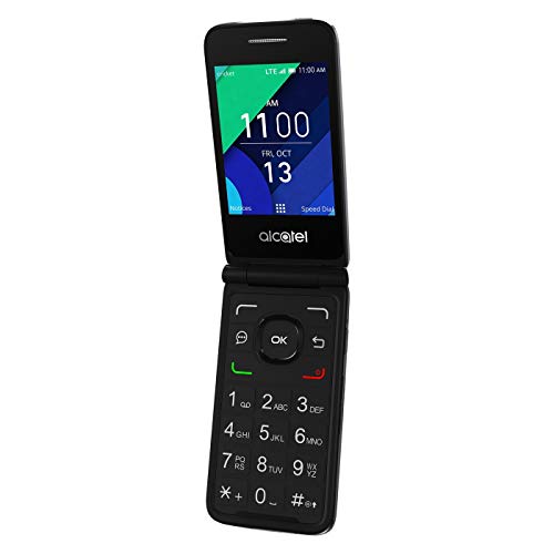 Alcatel DALN5009 Cricket Quickflip Cell Phone, Black