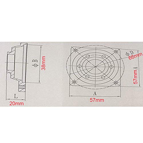 5 Speed+Reducer+NEMA23+Stepper+Gearbox