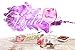 Te Tonic - Violet Gin Tonic Infusion - Five Exotic Flower Botanicals - Gin Tea Bags Kit - Gin Gift Set For Men And Women